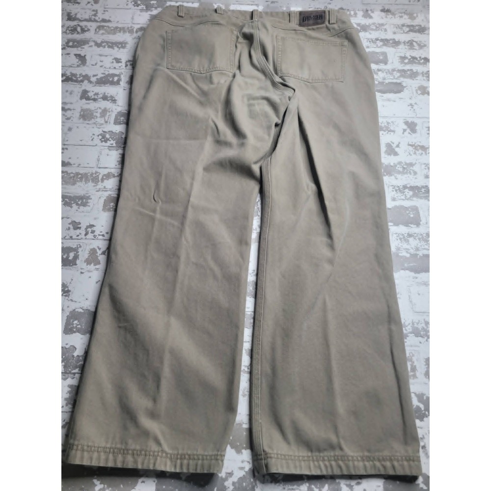 Duluth Trading Co. Men's 46x34 Khaki Pants 100% Cotton - Picture 2 of 6